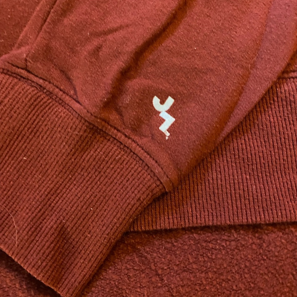 JoyLab Deep Red Crew Neck Top - Picture 2 of 3